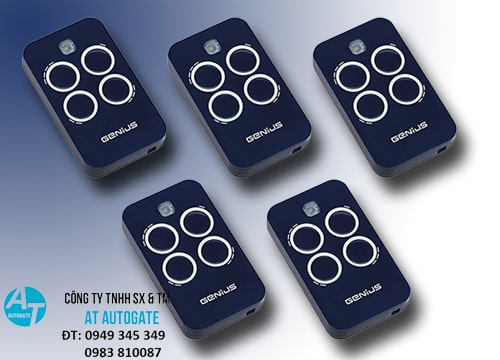 Remote điều khiển cổng âm sàn genius faac